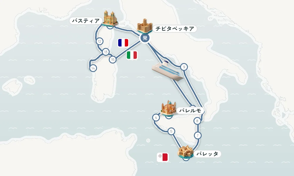 航路マップ