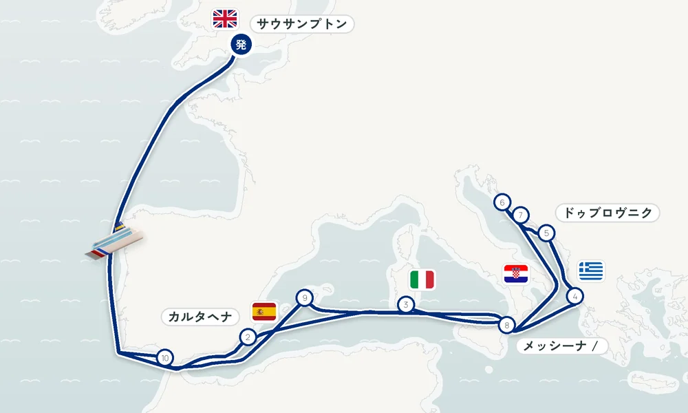航路マップ
