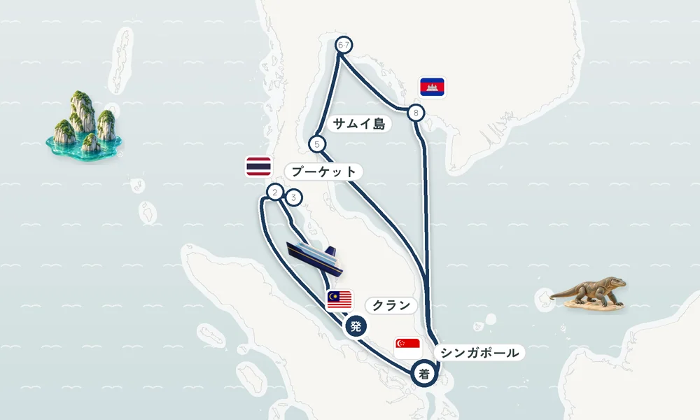 航路マップ