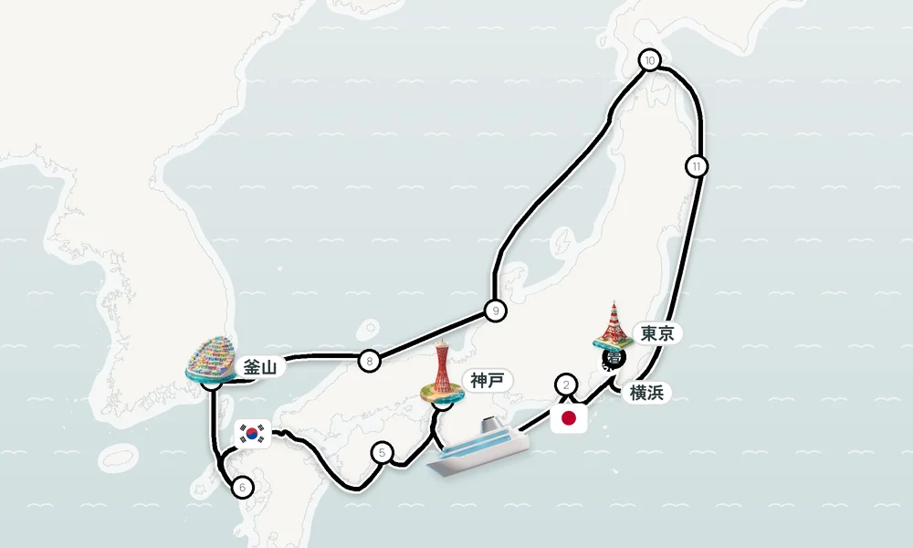 航路マップ