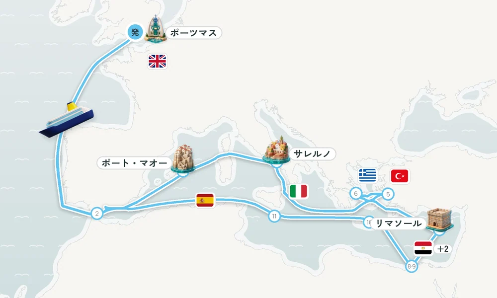 航路マップ