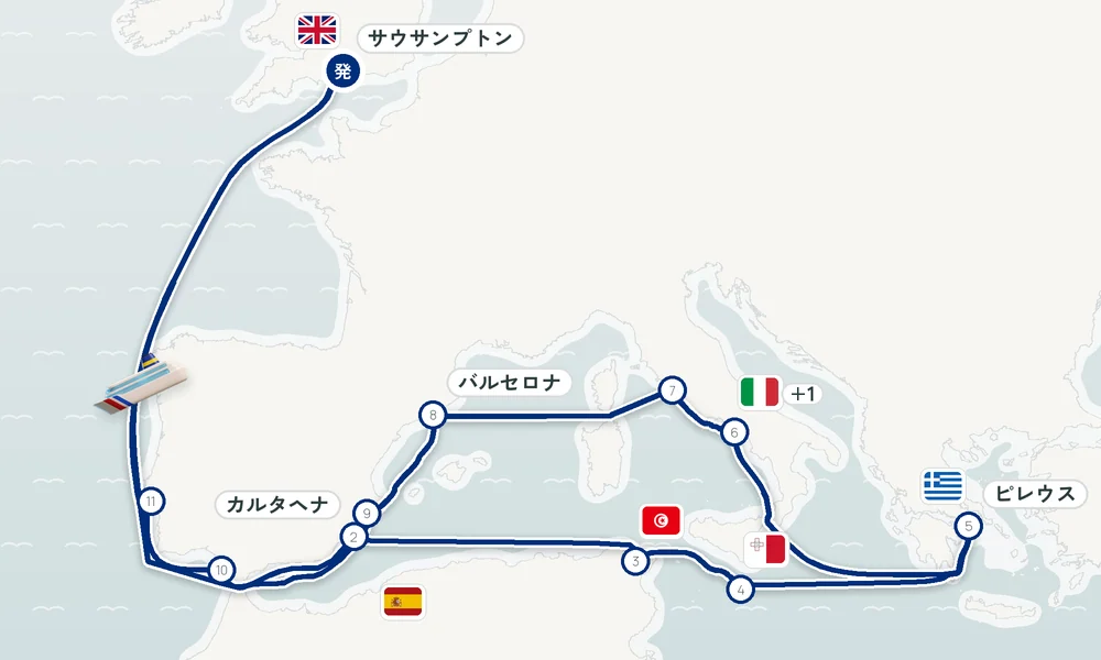 航路マップ