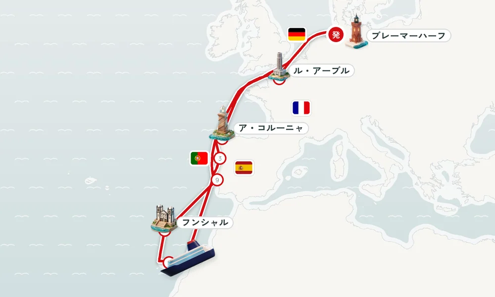 航路マップ