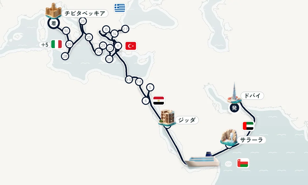 航路マップ