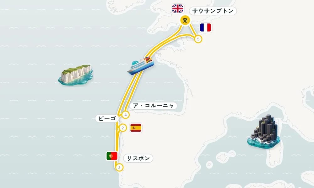航路マップ