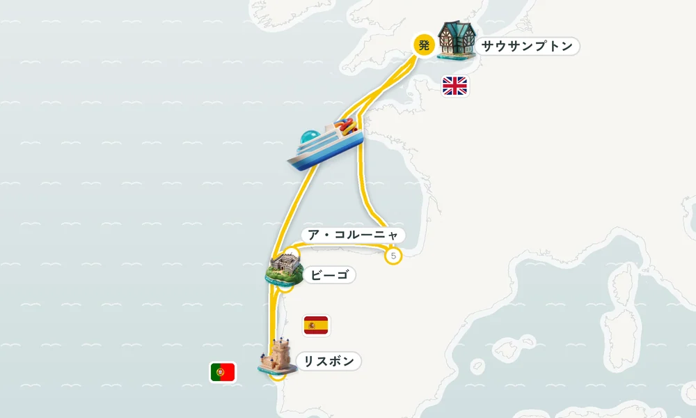 航路マップ