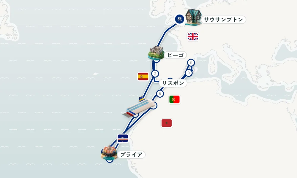 航路マップ