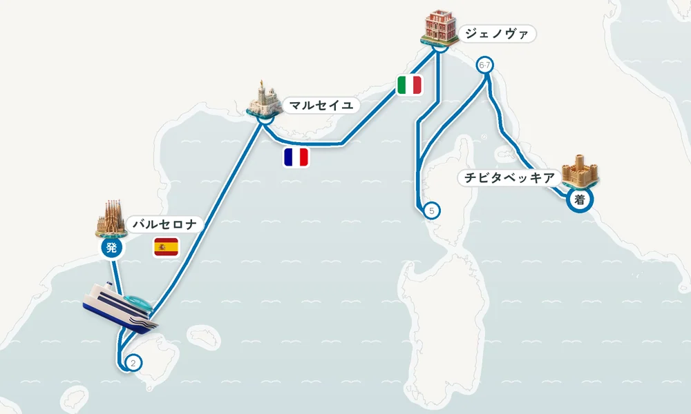 航路マップ