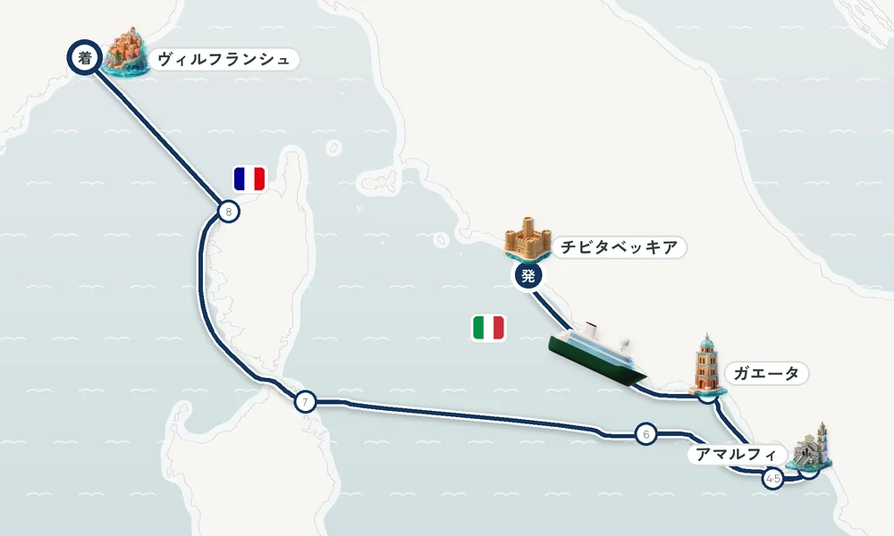 航路マップ