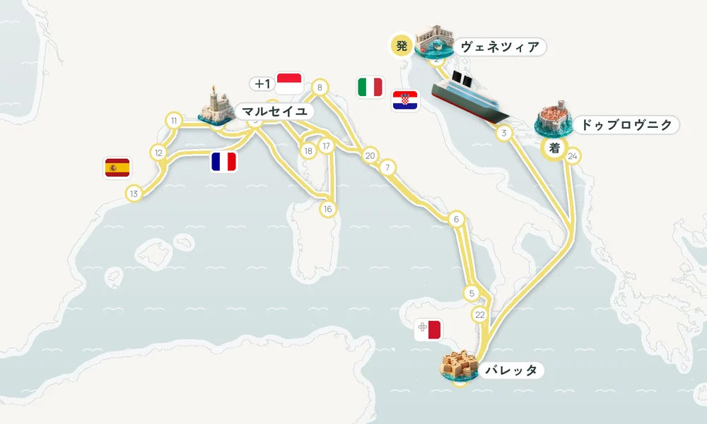 航路マップ