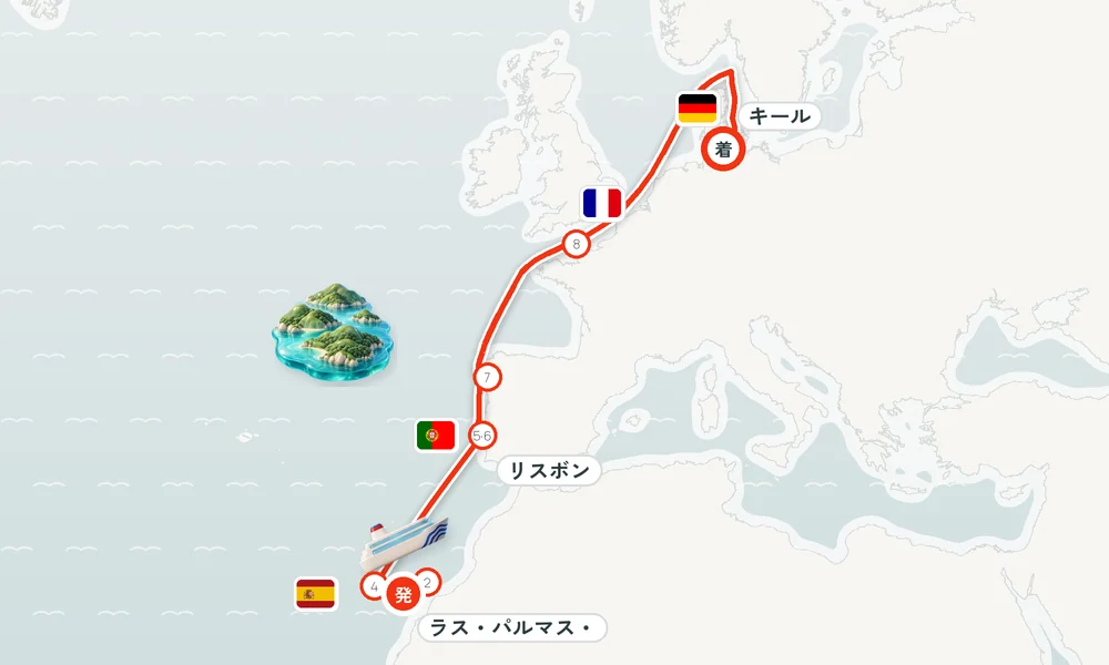 航路マップ