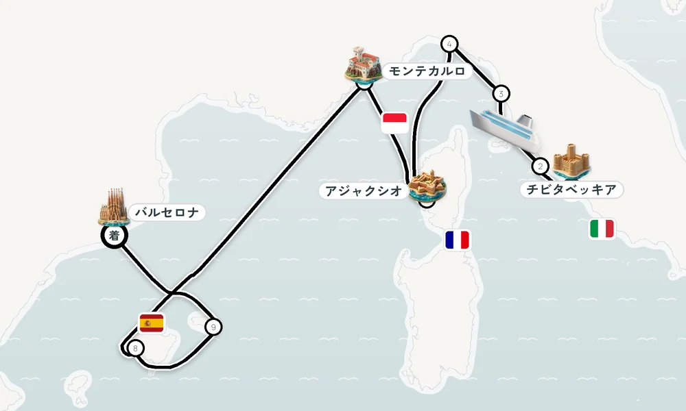 航路マップ
