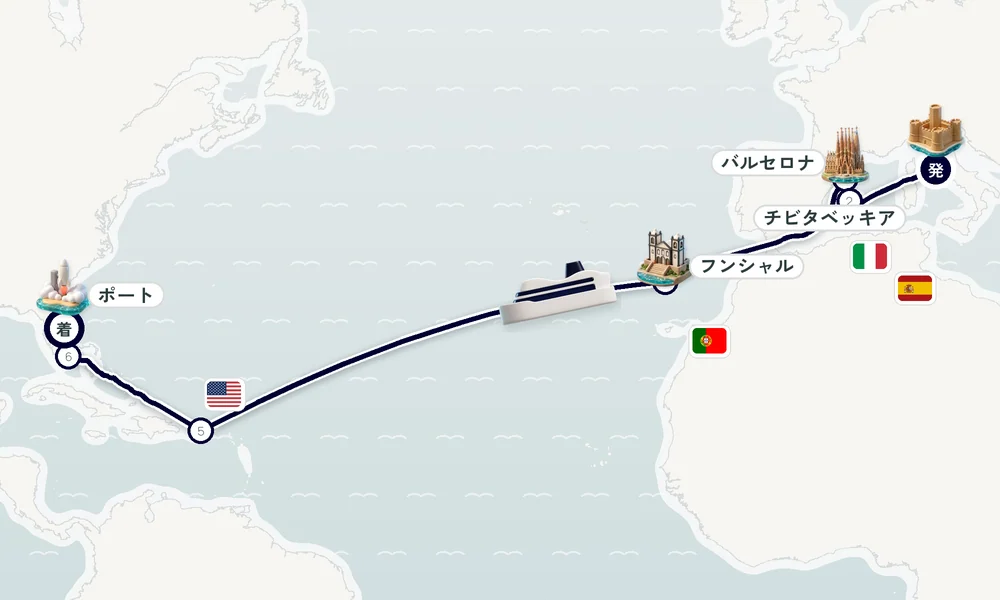 航路マップ