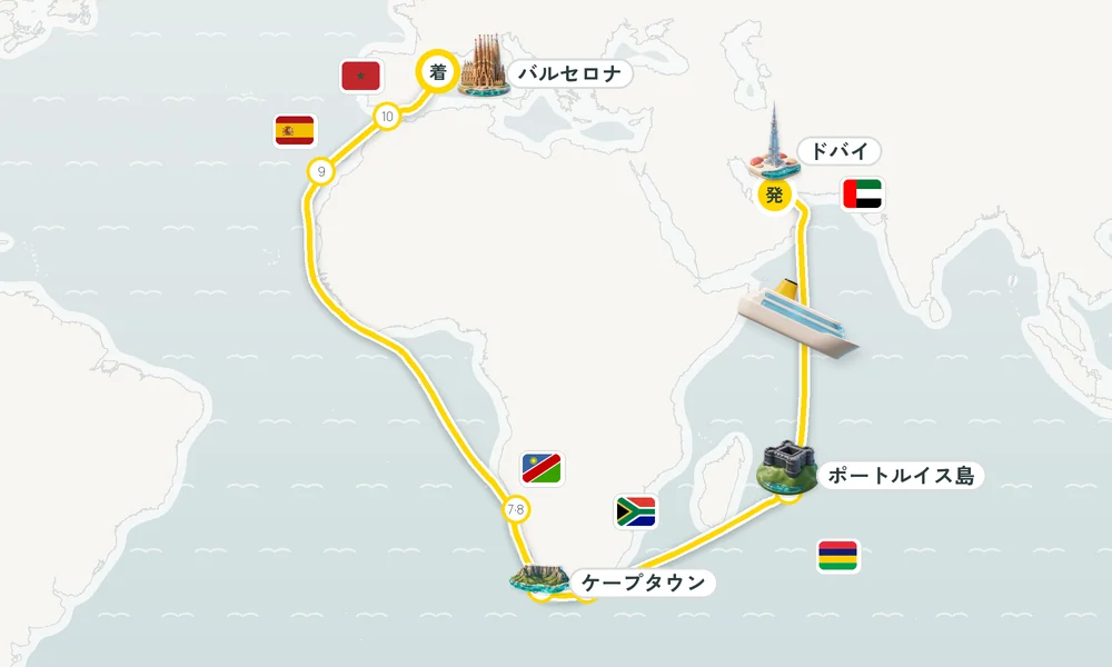 航路マップ