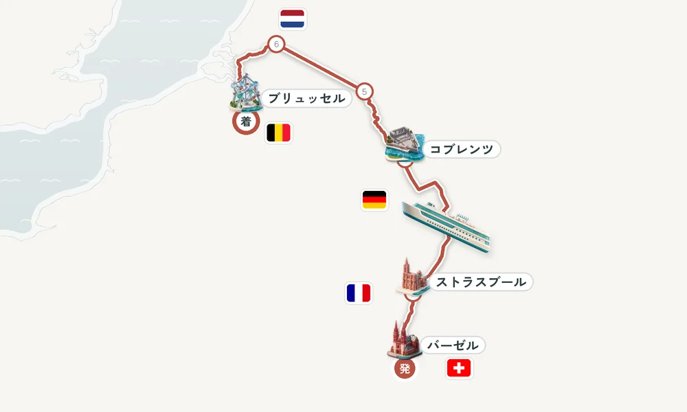航路マップ