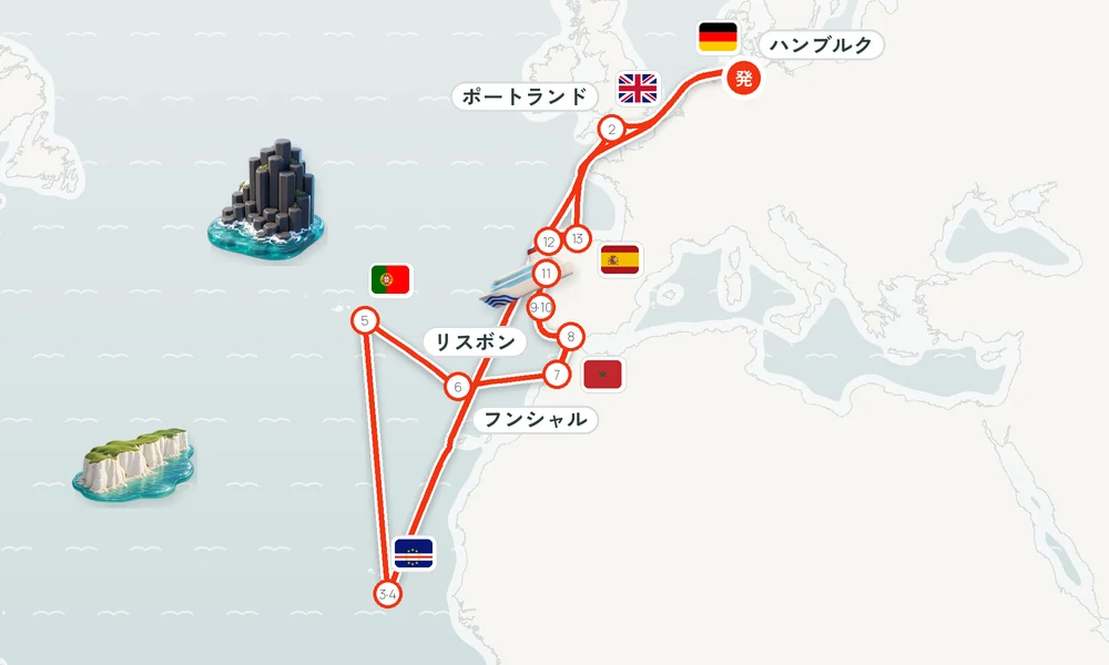航路マップ