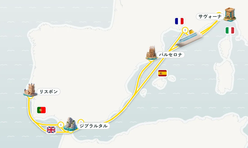 航路マップ