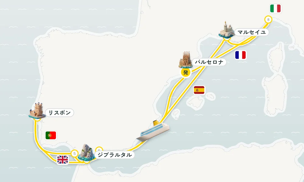 航路マップ