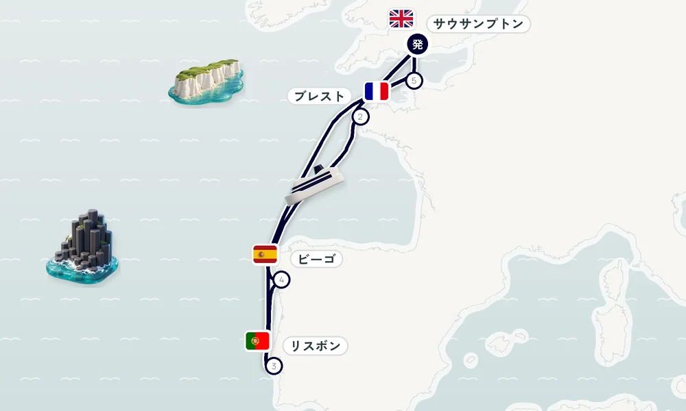 航路マップ