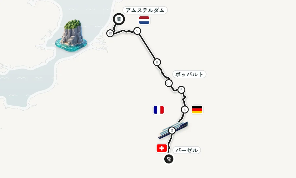 航路マップ