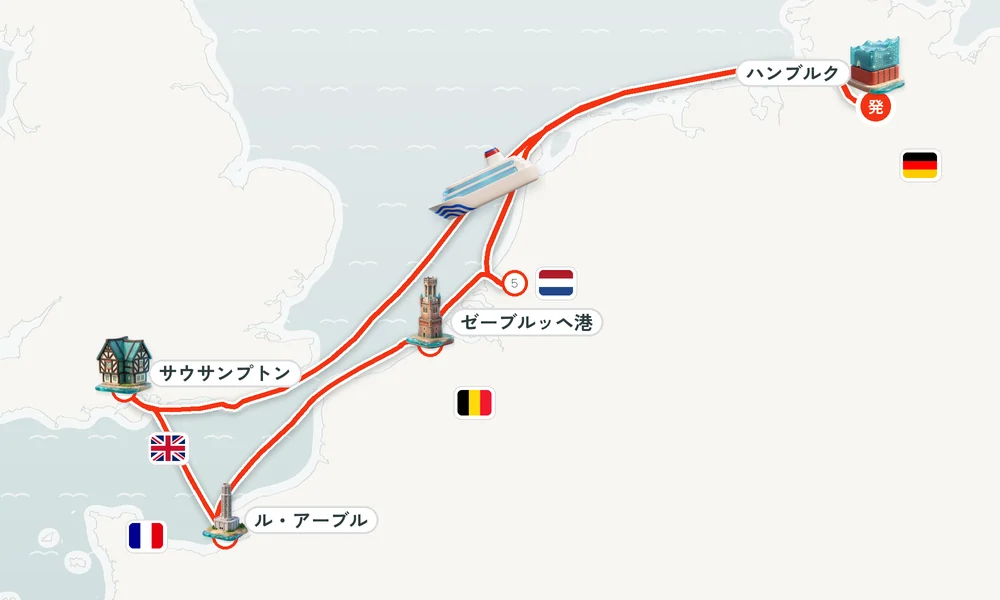 航路マップ