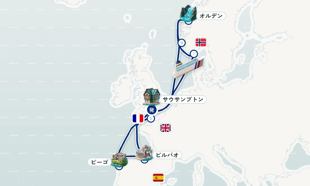 航路マップ