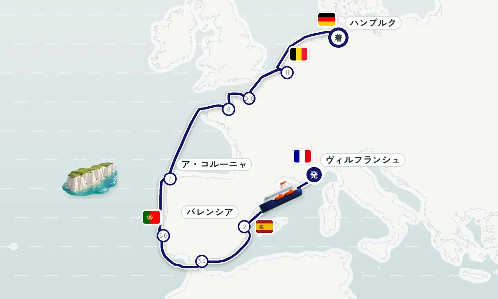 航路マップ