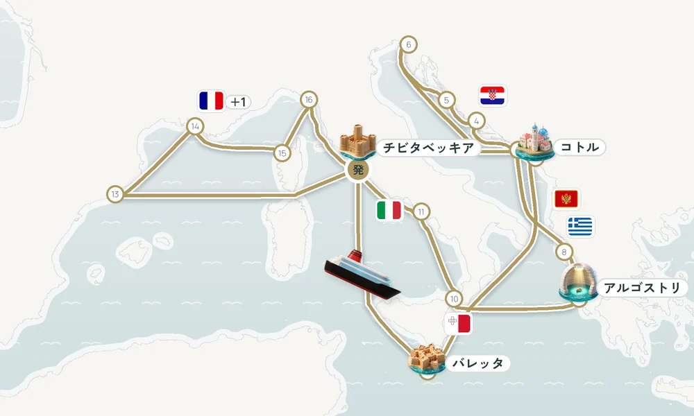 航路マップ