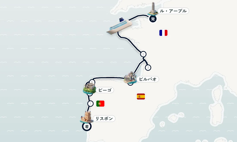 航路マップ