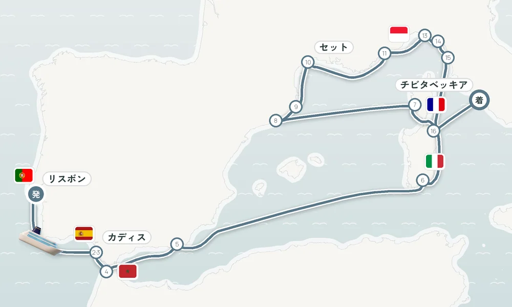 航路マップ