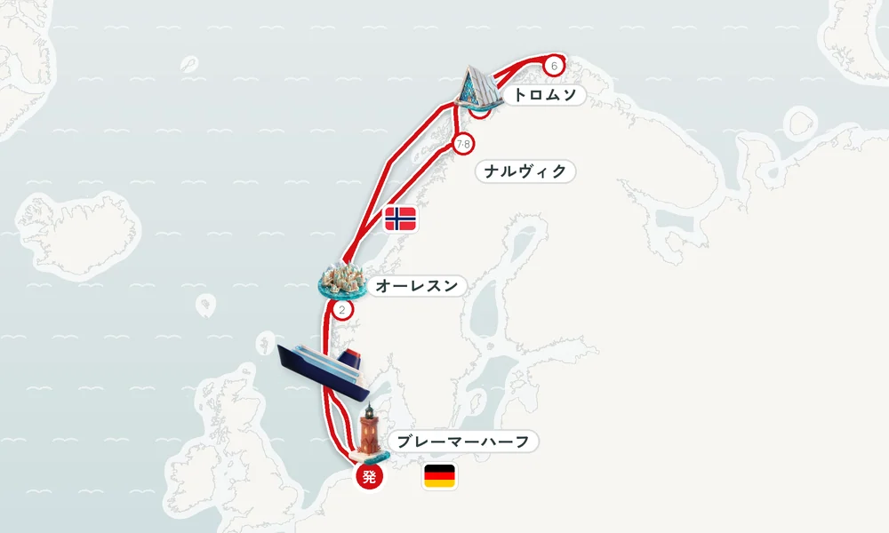 航路マップ