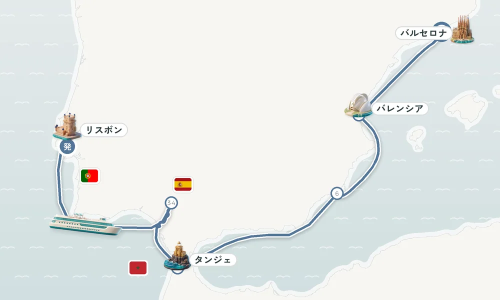 航路マップ
