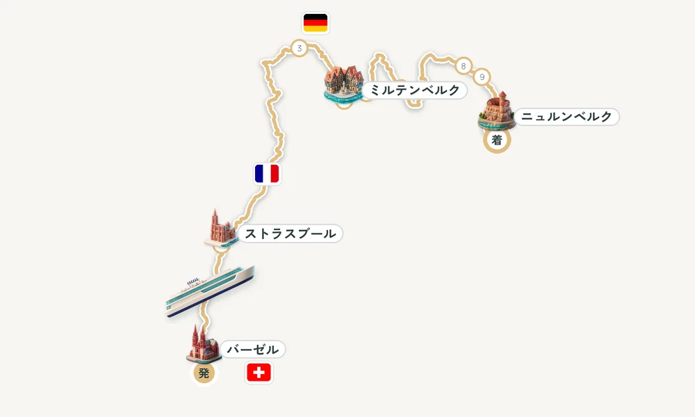 航路マップ