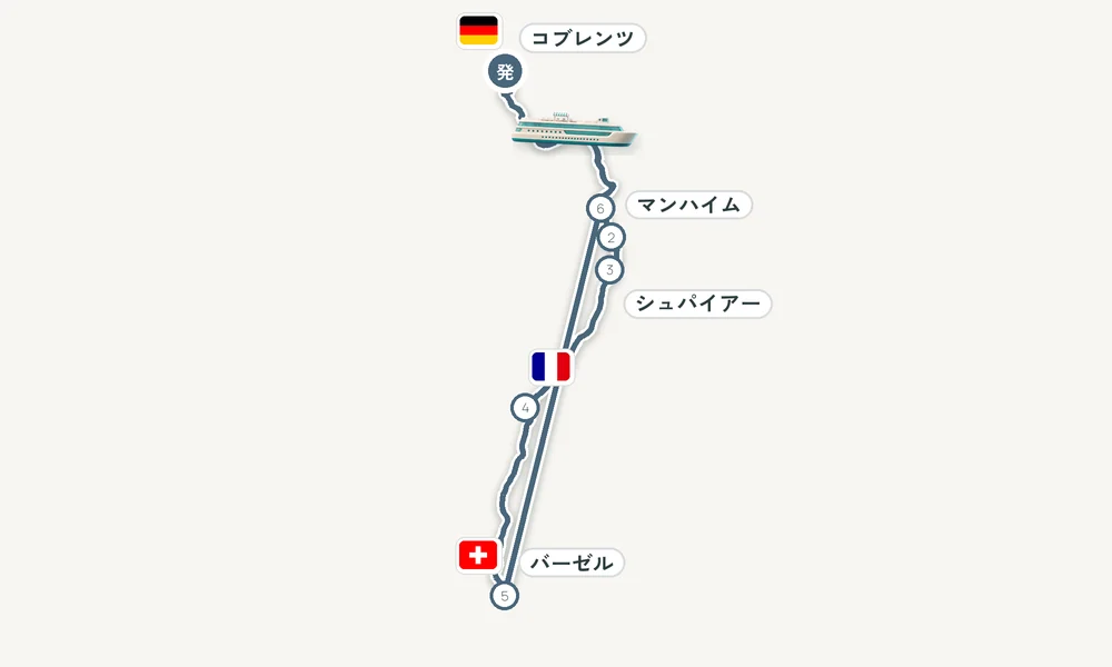 航路マップ