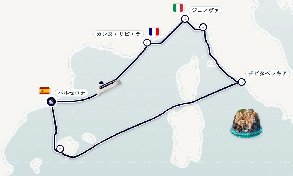 航路マップ