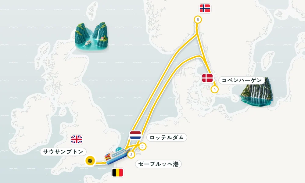 航路マップ