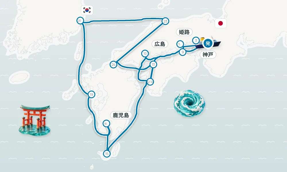 航路マップ