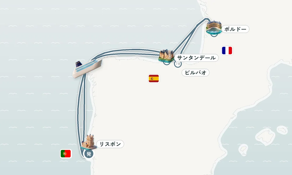 航路マップ