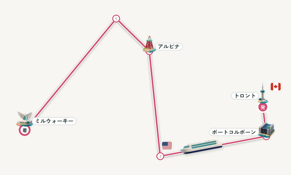 航路マップ