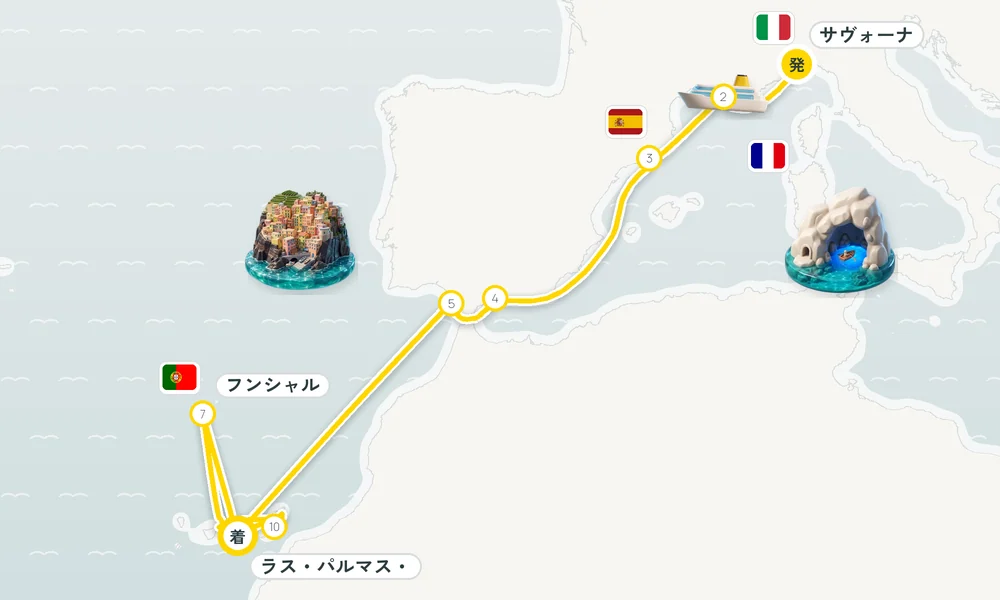 航路マップ
