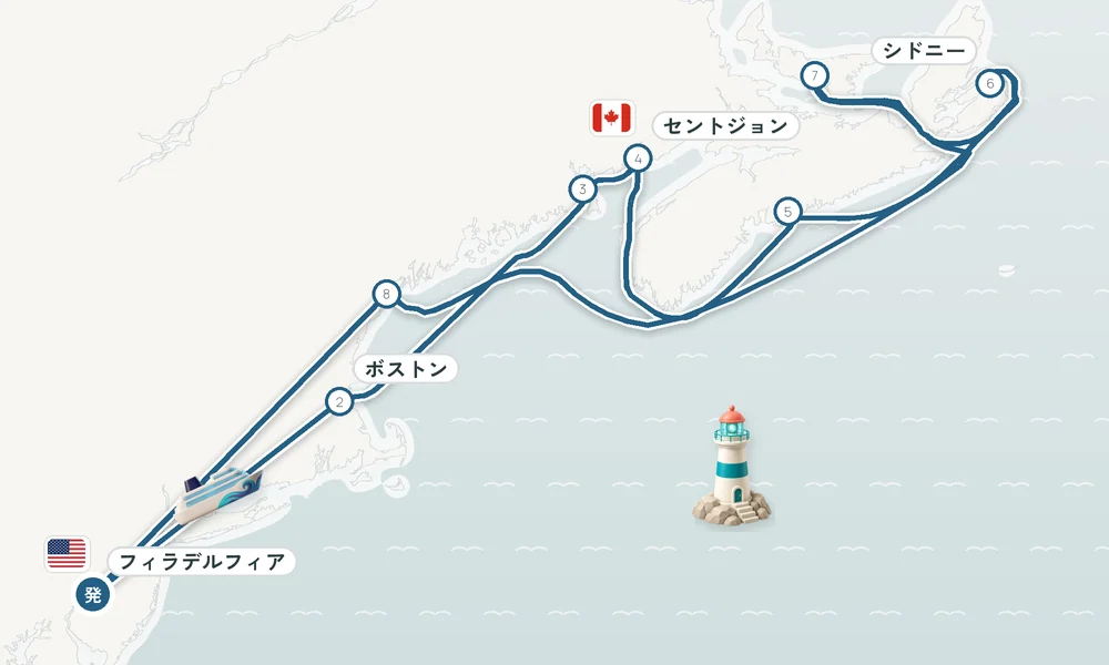 航路マップ