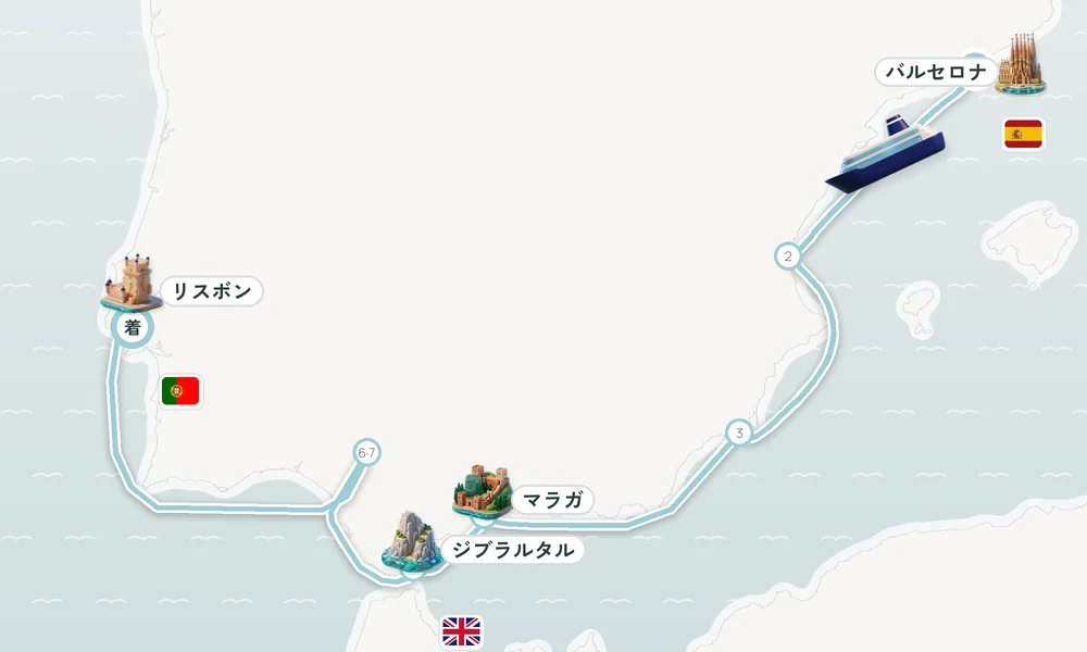 航路マップ