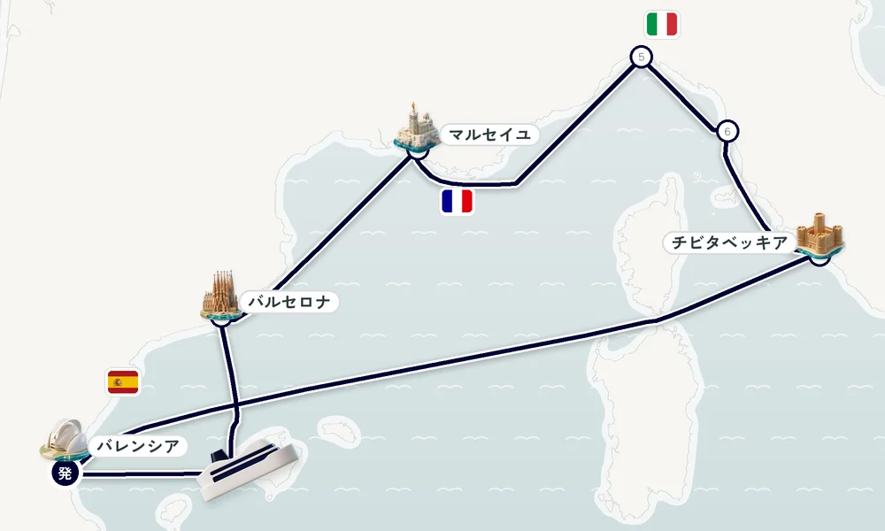 航路マップ