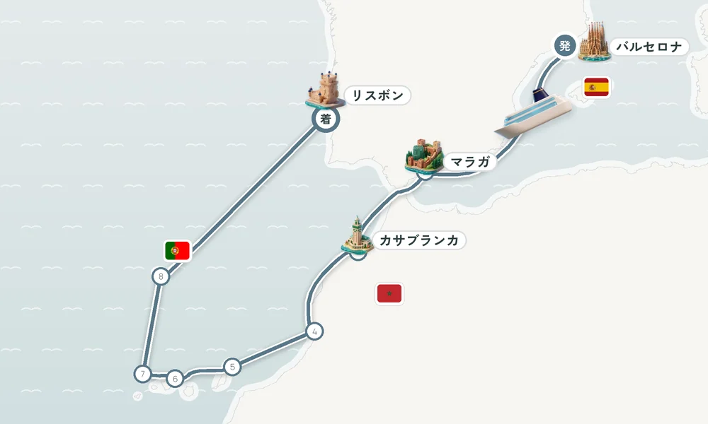 航路マップ