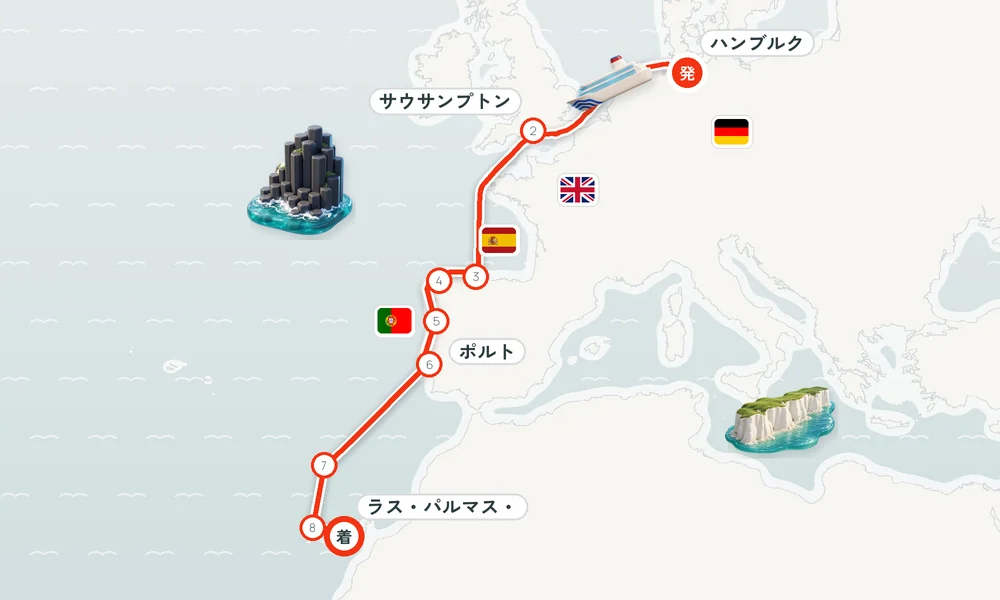 航路マップ