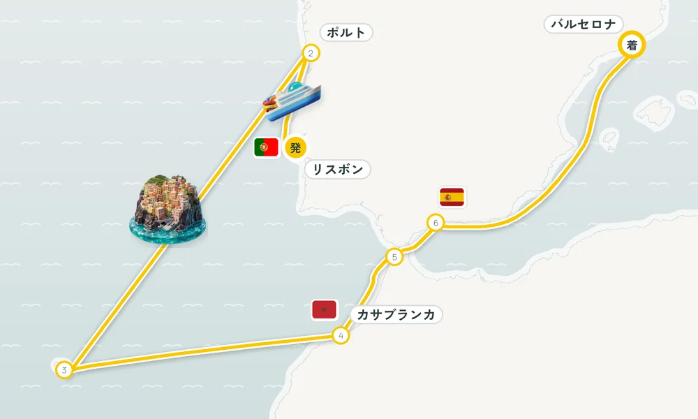航路マップ