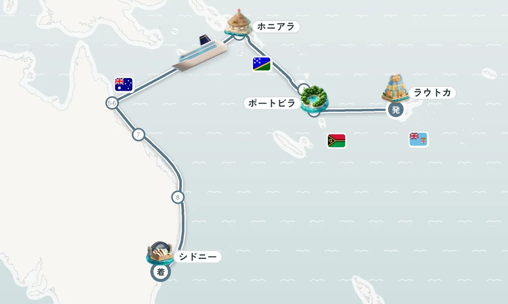 航路マップ