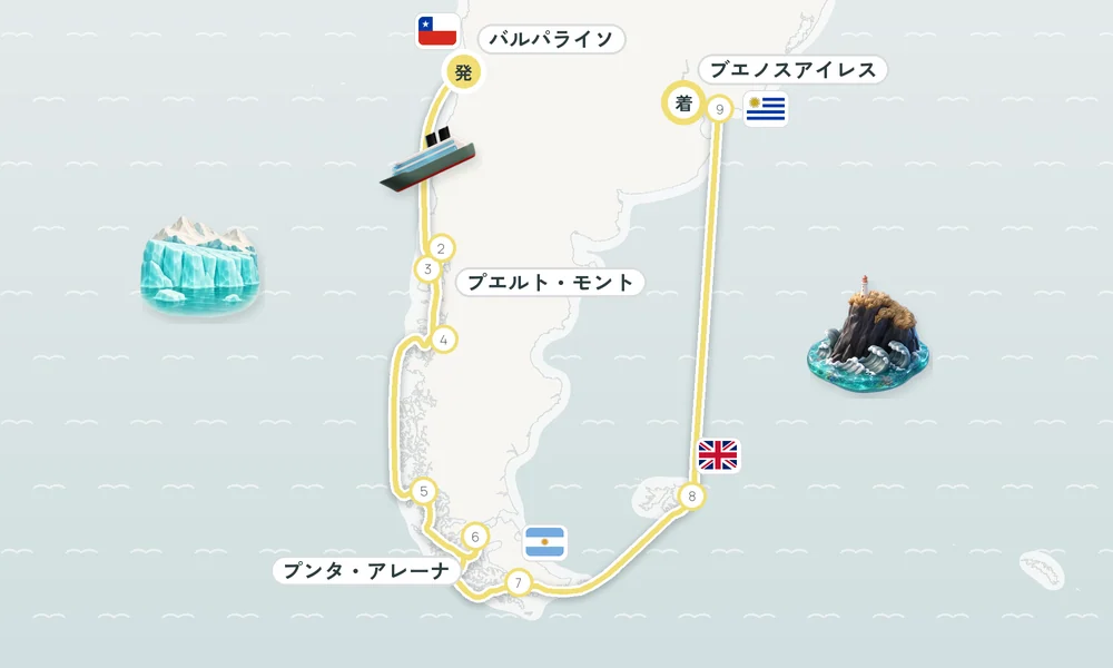航路マップ