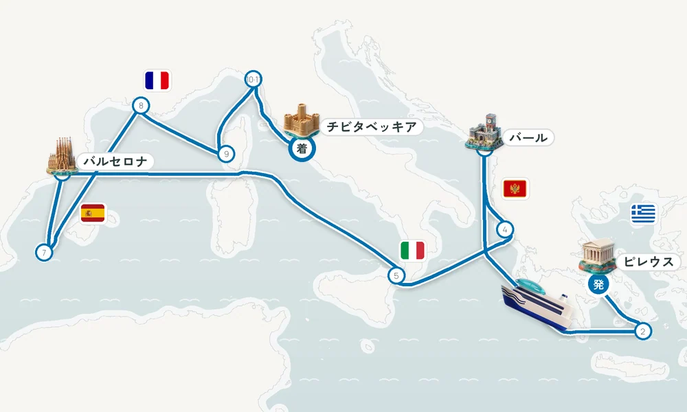 航路マップ