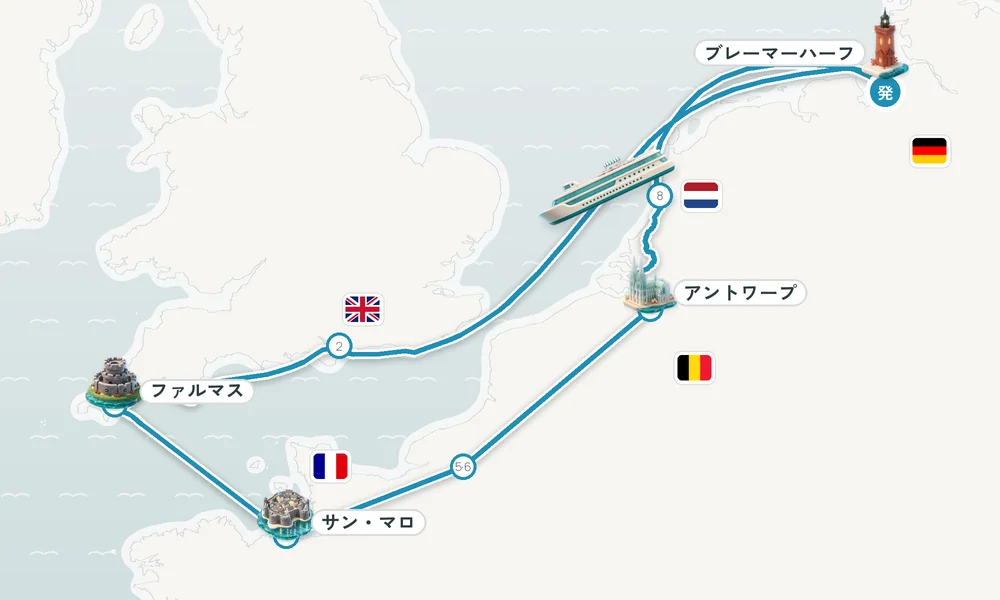 航路マップ